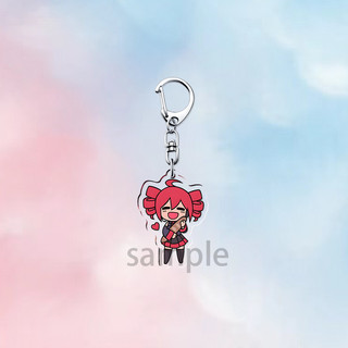 Kasane Teto Anime Móc Khóa Thần Tượng Nhật Bản Nam Móc Chìa Khóa Cho Nữ Sáng Tạo Hoạt Hình Hình Cosplay Acrylic Móc Khóa Mặt Dây Chuyền Quà Tặng