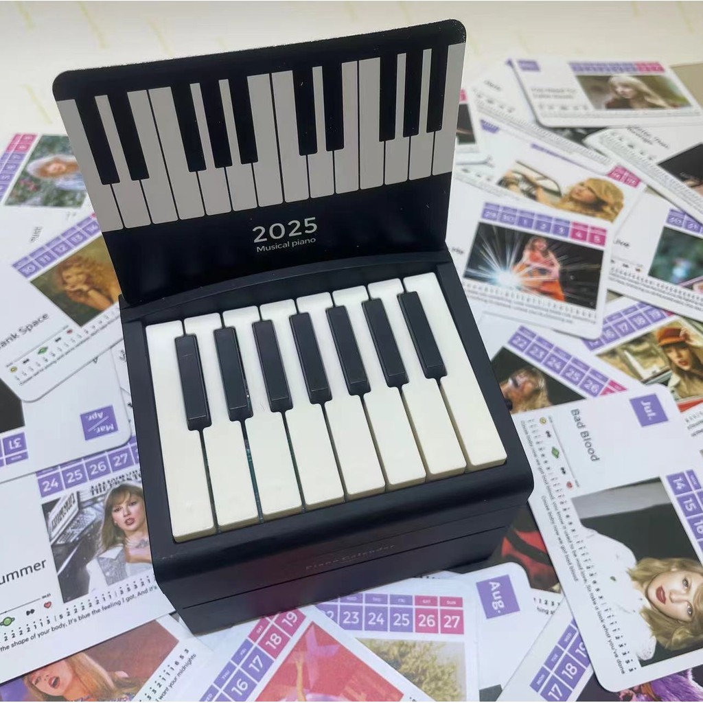 Sq2 Taylor Swift Có Thể Chơi Được Lịch Piano Quà Tặng Sinh Nhật Cho Bé Gái 52 Bài Hát Thẻ Đồ Chơi Âm Nhạc Mini Piano