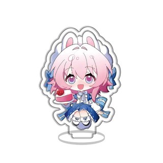 Móc Khoá, Mô Hình Standee Honkai: Star Rail Game Lunae Himeko Kafka Blade Bronya Trang Trí Bàn Học, Làm Việc