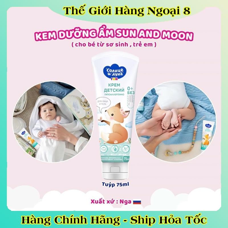 Kem dưỡng da cho bé Sun and Moon 75ml của Nga