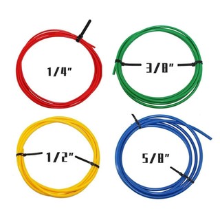 SPIRAKOGEO 1 Dải bảo vệ ống uốn cong, 1 / 4 "3 / 8" 1 / 2 "5 / 8" CT-205 Bảo vệ ống đồng, Bộ uốn ống đồng chống biến dạng bằng nhựa PE 4 mét