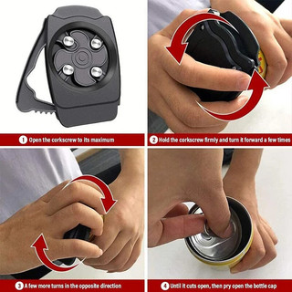 Dụng Cụ Mở Cho Lon Dụng Cụ Mở Chai Đa Năng Dụng Cụ Mở Bia Zip-top Có Thể Dụng Cụ Mở Hộp Bia Inox SUNND