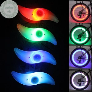 PUSKY Xe Đạp Bánh Xe Nói Đèn Lốp Đèn 3 Chế Độ LED Chống Nước Xe Đạp Cảnh Báo An Toàn Dễ Dàng Lắp Đặt Phụ Kiện Với VN