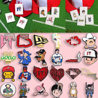 80 Hoạt Hình Ngộ nghĩnh Kỷ Nguyên Mới Nón Kẹp Mexico Retro Mũ Kim Loại Trang Trí Huy Hiệu Phụ Kiện Trang Sức Quà Tặng Cho Bạn Bè