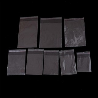 [Mới] 100 Cái / túi OPP Clear Seal Túi đựng đồ trang sức bằng nhựa tự dính tại nhà.