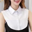 Cổ Giả Trắng Đen Áo Len Áo Sơ Mi Có Thể Tháo Rời Nữ Cotton Ve Áo Áo Top Nữ Quần Áo Phụ Kiện VN