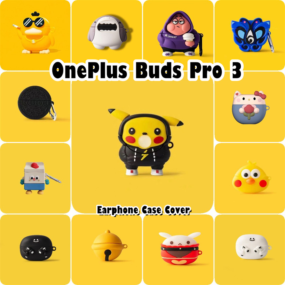 [Ngôi sao tương lai] Dành cho Ốp lưng OnePlus Buds Pro 3 Vỏ tai nghe silicon mềm hoạt hình chống rơi NO.1