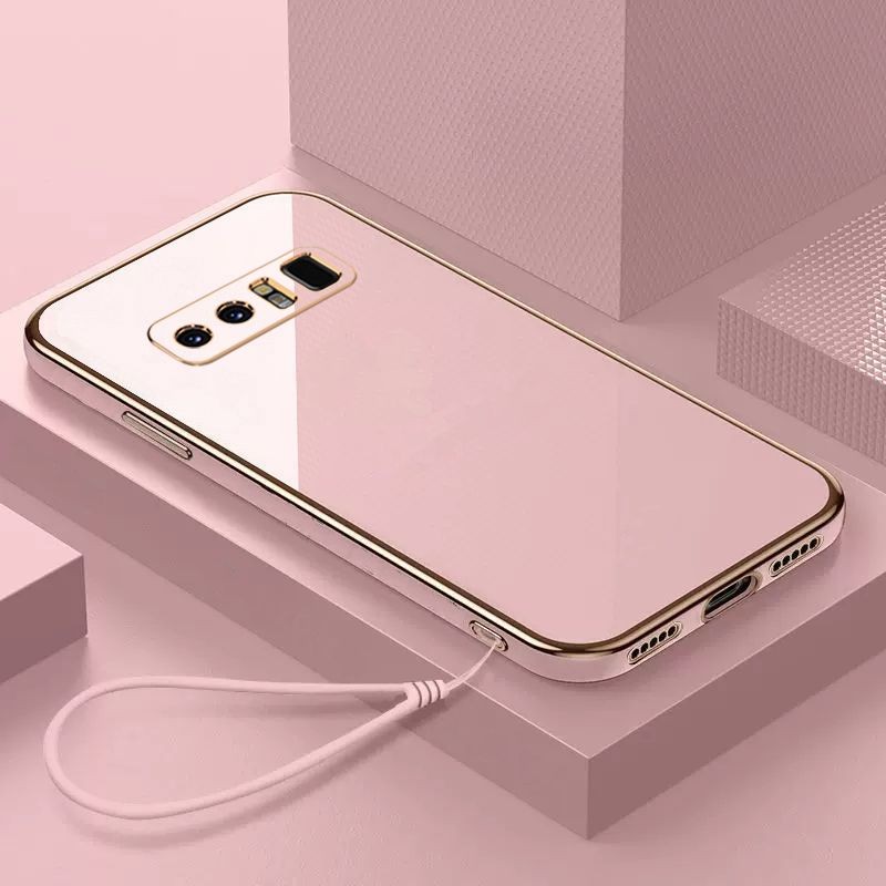 Dành Cho Samsung Galaxy Note8 Ốp điện thoại Mạ Vuông Sang Trọng SM-N950F, SM-N950U Ốp điện thoại Silicon Chống Sốc Fundas