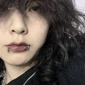 Julyhot Thời Trang Thép Titan Đa Năng Kẹp Môi Tai Kẹp Bông Tai Cho Nam Nữ Unisex Punk Thoáng Mát Hip-hop Xuyên Massivedeals Trang Sức
