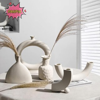Pnpia Hiện Đại Đơn Giản Gốm Nghệ Thuật Bình Hoa Sắp Xếp Trang Trí Phòng Ngủ Để Bàn Trang Trí Nhà Chụp Ảnh Nền Trang Trí Boutique