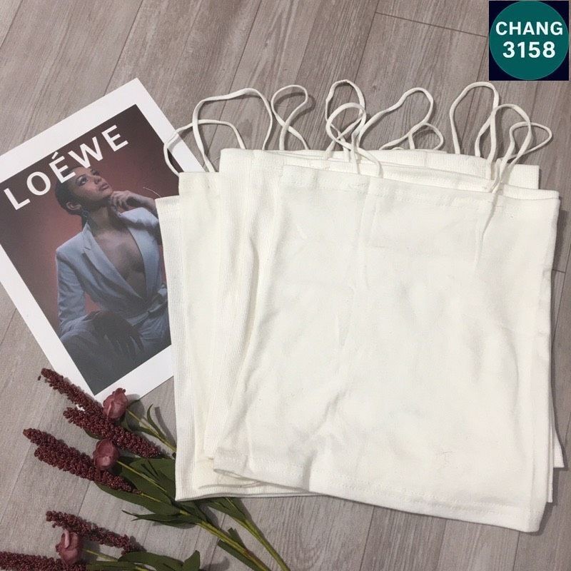 Áo thun Quây Ngực Gợi Cảm, Áo Quây Ngực 2 dây dễ phối đồ, áo 2 dây bún trơn-CHANG 3158