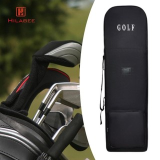 Hilabee Golf Túi Du Lịch Câu Lạc Bộ Golf Túi Bảo Vệ Dây Kéo Đóng Cửa Vỏ Bảo Vệ Có Cán Bánh Xe Cho Nam Du Lịch Hàng Không Quà Tặng