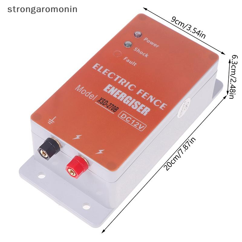 St Hàng rào điện 0,5 Joules Trở kháng thấp Energizer Chăn nuôi Cừu Chó Lợn Voi Gia súc Động vật Bộ điều khiển xung điện áp cao ST