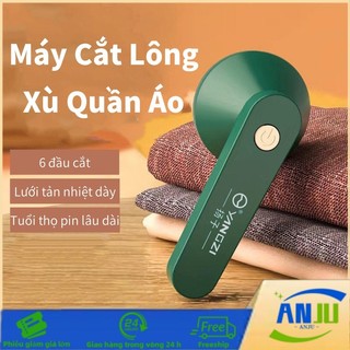 Máy Cắt Lông Xù Quần Áo Đa Năng, Cắt Sạch Mạnh Mẽ, USB Sạc Lại, Thiết Kế Cầm Tay Tiện Lợi