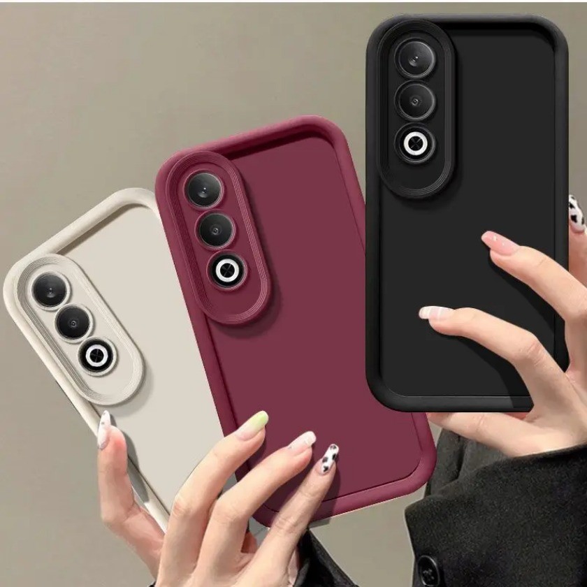 Dành Cho OPPO A80 Ốp Lưng OPPO A3 Pro oppo K12 Plus A80 Cover Dễ Thương Sóng Xoăn Lai Chống Sốc Ốp Lưng Mềm Fundas