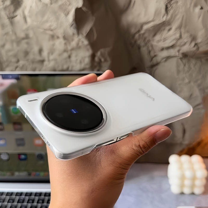 Dành Cho Vivo X300 Ultra X300 Pro X200 Ultra X200S X200 Pro X100 Pro X100s X90 X80 Mỏng Cảm Giác Da Micro Matte Vỏ Điện Thoại Cứng