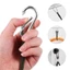 Carabiner dây đeo OUSXA, 30 / 60 / 90 / 120cm có móc Dây Bungee cao su, Phụ kiện lều dây thun dày đa chức năng