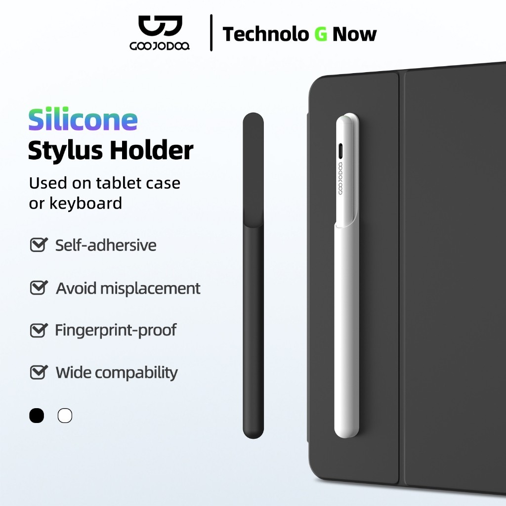 Goojodoq Stylus Bút Đựng Mềm Có Thể Giặt Lắp Đặt Nhanh Silicon Bút Cảm Ứng Vỏ Bảo Vệ