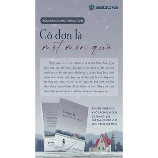 Sách - Cô Đơn Là Một Món Quà - SBOOKS