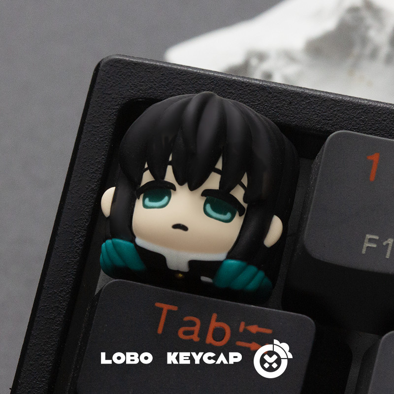 Demon Slayer / Demon Slayer Demon Slayer Kamado Tanjiro Vợ Tôi Zenitsu Inosuke Chín Trụ Cột Anime Độc Đáo Hàng Hóa Bàn Phím Cơ Keycap / fkjg