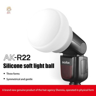 TWE Flash Khuếch Tán Mái Vòm Có Thể Gập Lại AK-R22 Silicon Mềm Ánh Sáng Cho Dòng V1 Flash AD100PRO AD200PRO Chụp Ảnh Trực Tiếp VN