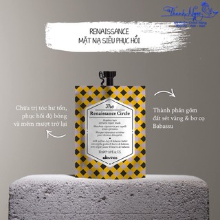 Mặt nạ siêu phục hồi DAVINES THE RENAISSANCE CIRCLE 50ml [ TN ]