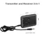 Bộ thu Bluetooth không dây YRBWD, Bộ phát 2 trong 1 Jack 3,5 mm, Dongles Bluetooth màu đen âm thanh nổi bền bỉ