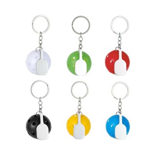Pickleball Móc Khóa Nữ Móc Khóa & Móc Khóa Chống Rỉ Sét Túi Charm Ba Lô Phụ Kiện Mặt Dây Chuyền Chìa Khóa Mịn enmdavn