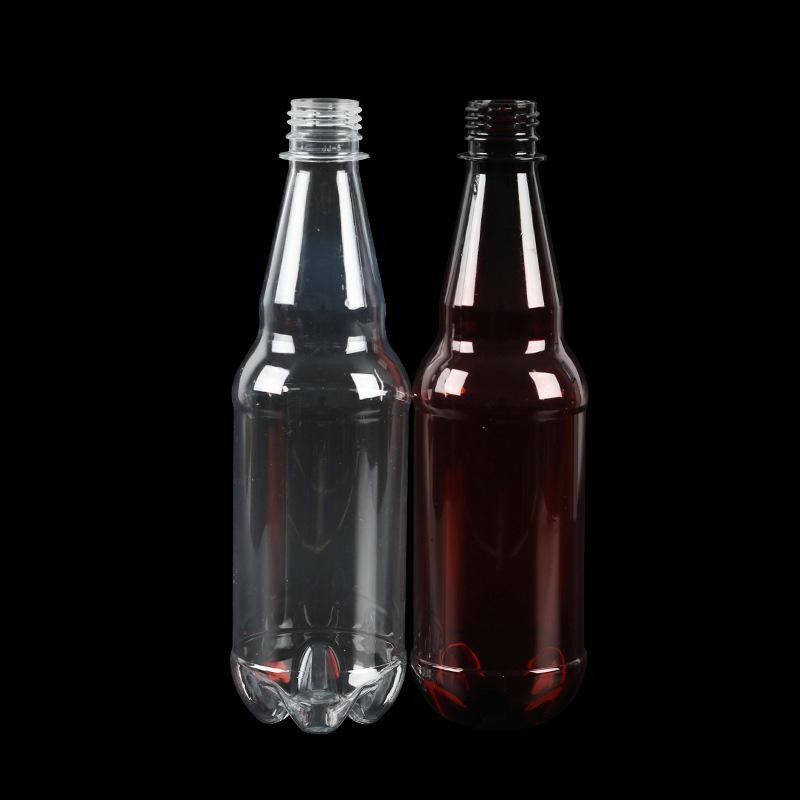 Gcdhome 1 Nước Trong Suốt Bảo Quản Hộp Đựng Bia Chai Rỗng Chai Juicing Có Nắp Bình Uống Cho Tủ Lạnh Nước ép Soda Di Động HOT