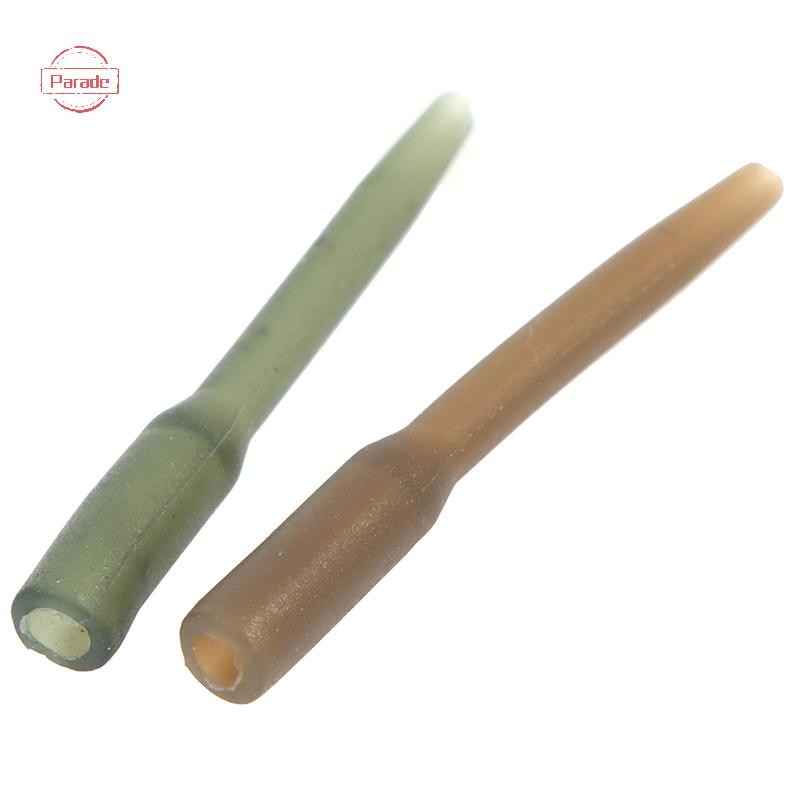 Diễu hành 50 chiếc 30mm Tay áo chống cao su Kết nối với móc câu Cá Chép thô VN