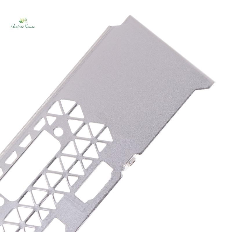 [Nhà Điện] Full Nửa Chiều Cao BackPlate Cho MSI GeForce GTX 1050 2GT LP Card Đồ Họa Dải Vách Ngăn Viền Trống mới