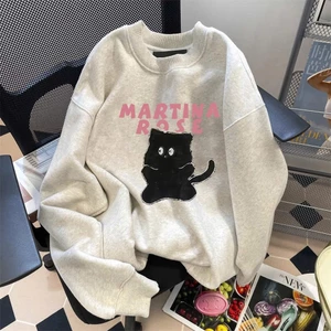 Áo Sweater nam nữ form rộng họa tiết cute xinh xắn