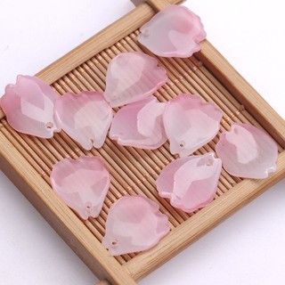 20 bông hoa cánh hoa men màu diy phong cách cổ phong cách kẹp tóc Hán phục chất liệu làm mũ đội đầu diy NHDZ 3AC4
