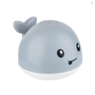 Đồ chơi tắm cho bé Cá voi Tự động phun nước Đồ chơi có đèn LED Cảm ứng phun nước Bồn tắm Đồ chơi tắm cho trẻ mới biết đi Trẻ sơ sinh