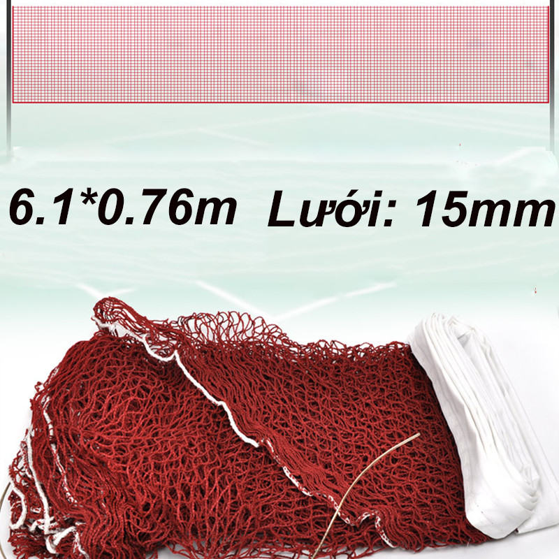 Lưới Cầu Lông Chất Lượng, Dùng Cho Tập Luyện - Thi Đấu,Lưới Đánh Cầu Lông Di Động Tiện Dụng