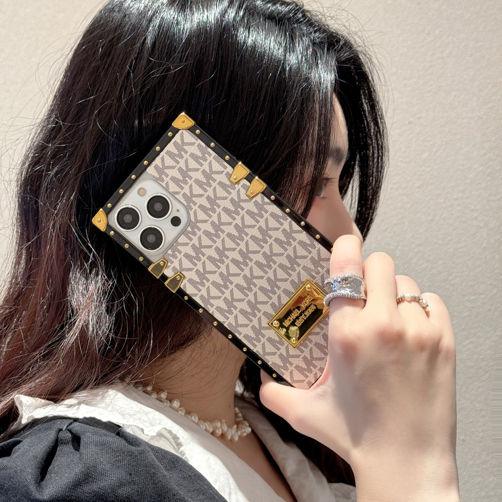 Dành Cho Samsung S20FE S23FE S8 S9 S10 S20 S24 S25 Plus S23U S24ULTRA S10LITE Cao Cấp Da PU Vuông Vỏ Điện Thoại Chống Sốc