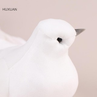 Huxuan 1 Bồ Câu Nhân Tạo Giả Bồ Câu Mô Phỏng Bồ Câu Cây Giáng Sinh Tiệc Cưới Trang Trí Nhà Cửa Trang Trí Phòng Khách RFT