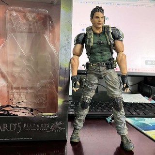 Play Arts Kai Play Arts Kai Biohazard5 Chris Redfield PVC Nhân vật hành động