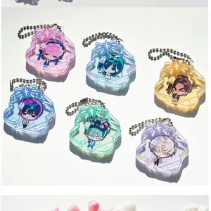 Alienstage Acrylic Gạch Người Móc Khóa Hình Anime Bộ Sưu Tập Trang Trí Bàn Trang Trí Accesorios Sua Luka Hyuna Người Bạn Quà Tặng