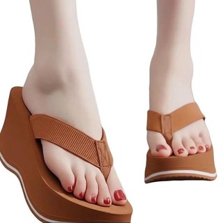Dép kẹp đế xuồng lượn sóng quai dù cực êm 5f,7f,9f,dép kiểu nữ,dép cho nữ,dép girl phố,dép xốp siêu nhẹNN