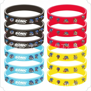 Vòng Tay Sonic Vòng Tay Silicon Bền Đẹp Trang Trí Tiệc Sinh Nhật Quà Tặng Trẻ Em Mặc Phù Hợp Trang Trí