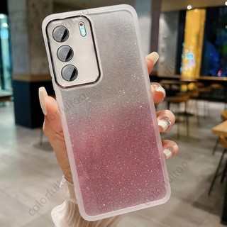 Ốp Điện Thoại Túi Khí Trong Suốt Camon50Pro Cho Tecno Camon 40 Pro 40Pro Camon50 50Ultra4G 5G Thời Trang Lấp Lánh Bling Mềm TPU Vỏ Silicon Chống Rơi Camera Bảo Vệ Mặt Sau