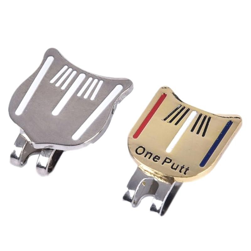 Tmoy One putt Design Golf Ball Mark plus Từ Golf Hat Clip Golf Marker Drop Ship markerone putt TCS