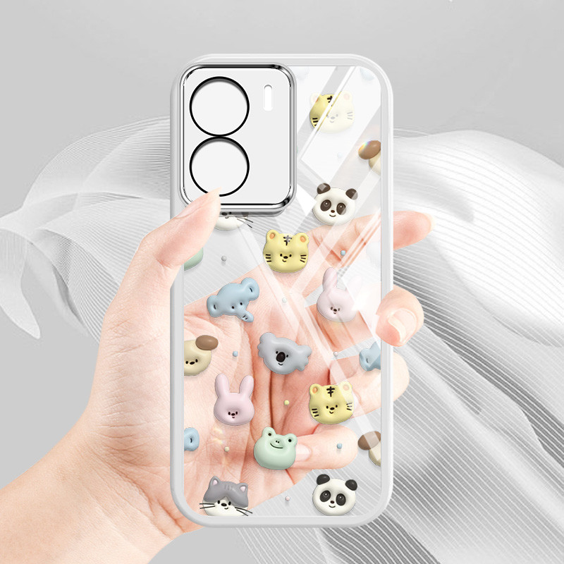 Ốp Điện Thoại YBD Cho Redmi A5 Turbo 4 Pro Xiaomi POCO F7 5G POCO C71 Hoạt Hình Nhiều Màu Sắc Vui Vẻ Họa Tiết Động Vật Nhỏ