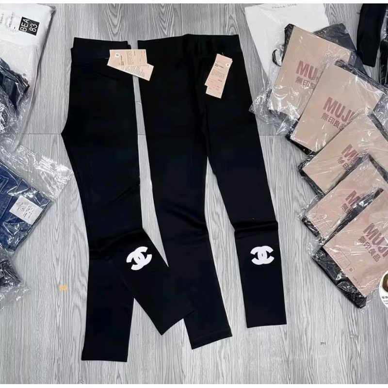 Quần Legging Chữ x KCloset Chất Dày Dặn Nữ Tính Hách Chiều Cao