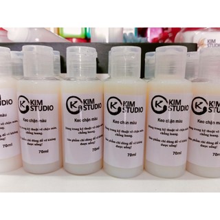 Keo chặn màu/Vũ khí bí mật trong vẽ vải/ Dung tích 70ml Kim studio