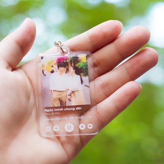 Móc Khóa Chibi Mica - In Theo Yêu Cầu, Thiết Kế Xinh Yêu