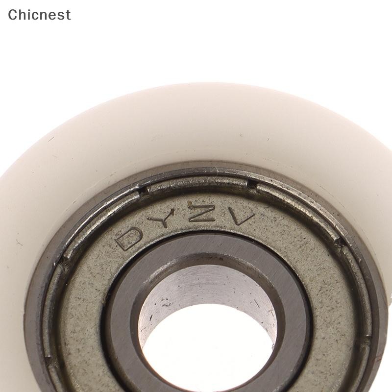 [Chc] 1 Cái 608 ZZ 8 * 30 * 10mm POM Nylon Vòng Loại Con Lăn POM Bọc 608ZZ Vòng Bi Ròng Rọc Bánh Xe Nhựa Ròng Rọc [VN]