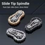 ORDOBOX Bánh đà Con quay đầu ngón tay, Xích xe đạp kim loại EDC Spinner Bánh xích Fidget Spinner, Phong cách mới lạ Antistress Lo âu Dây xích bền Fidget Spinner Người lớn
