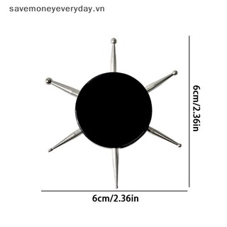 [savemoneyeveryday] 1PC 6 Dụng cụ chấm móng tay nghệ thuật Đĩa mũi khoan móng tay Dụng cụ làm móng Dụng cụ vẽ chấm Bút khoan điểm móng tay [vn]